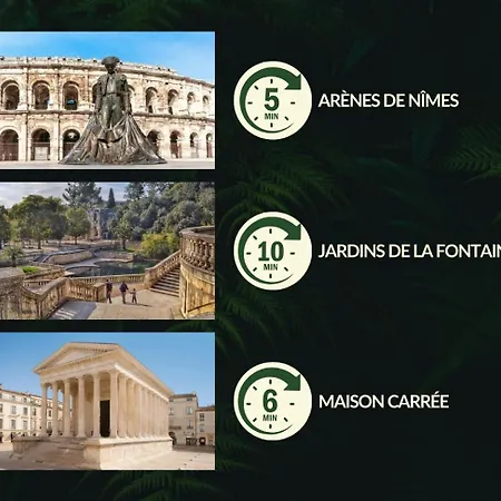 T2 Renove Avec Parking A 400M Des Arenes De Nimes Апартаменты